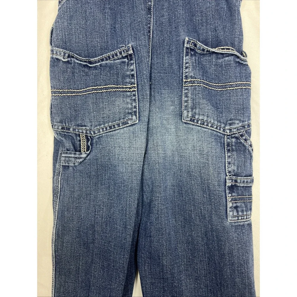 Oshkosh Toddler Boys or Girls Blue Denim Bib Overalls‎ (Size 24 Months)